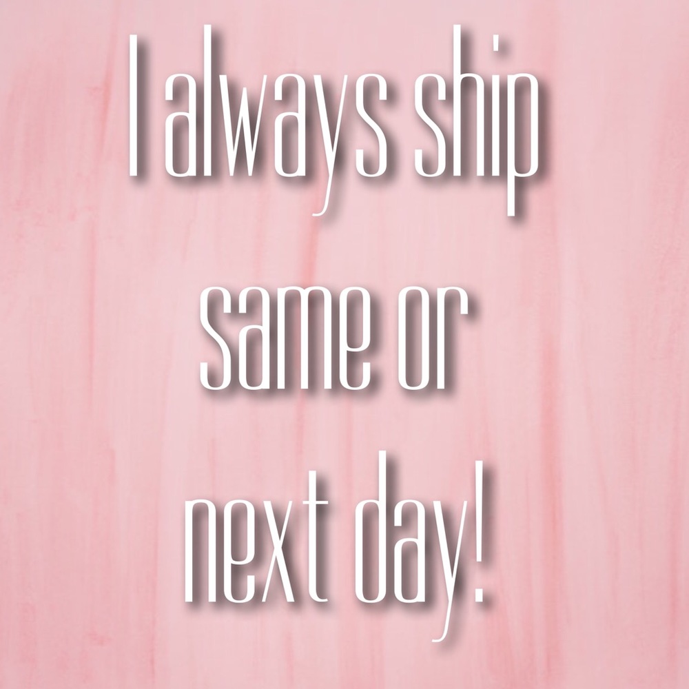 ✨Fast shipping times!! Same or next day!✨